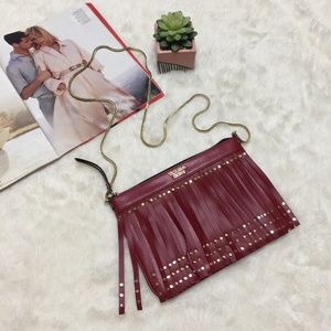 Victoria’s Secret Fringe Red Slim Crossbody